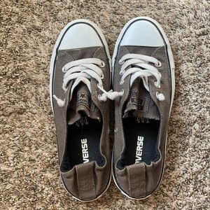 converse cinch back slip on sneakers